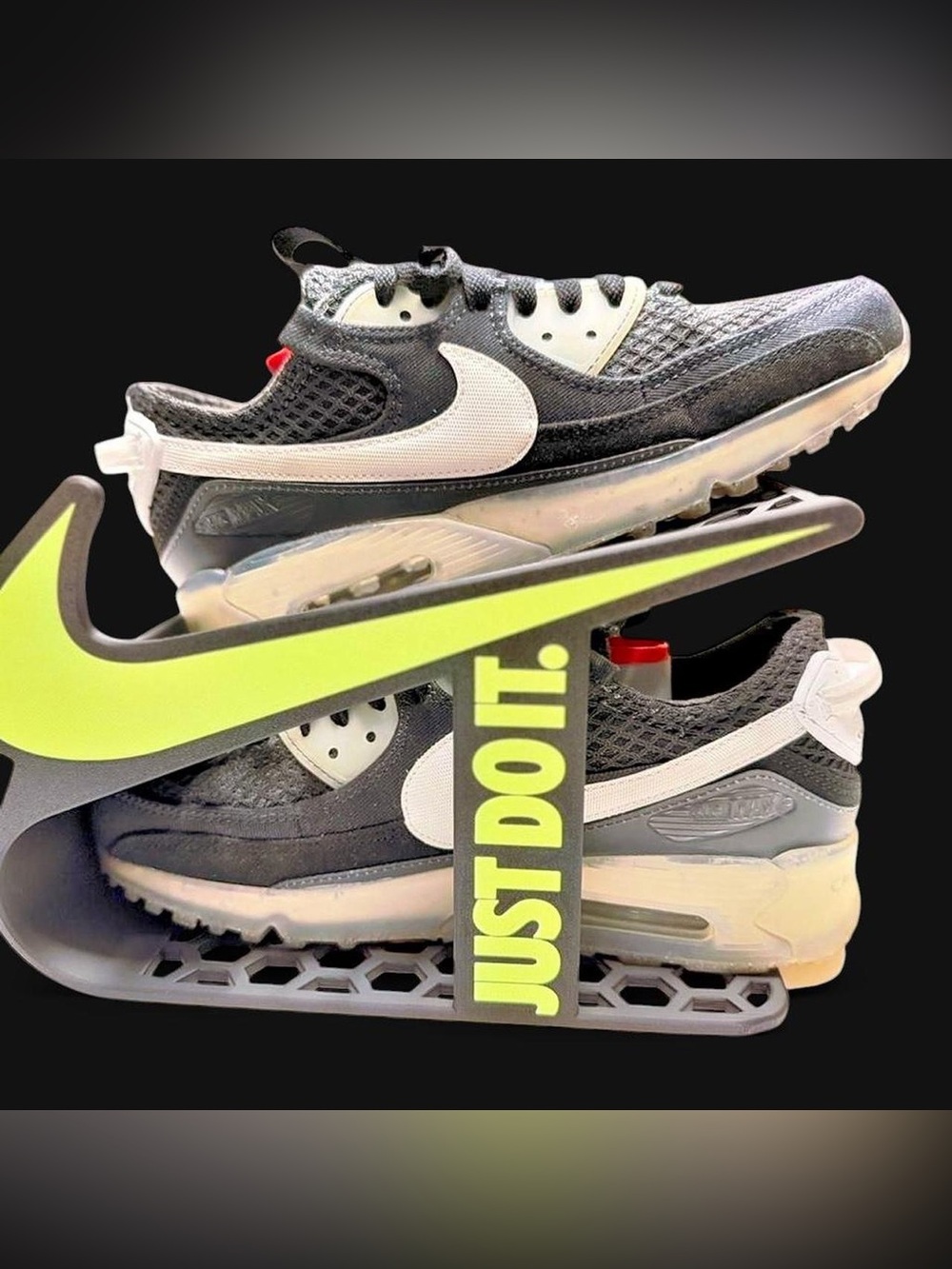 NIKE AIR MAX TERRASCAPE 90 OFF NOIR/SUMMIT WHITE-BLACK Men’s 7.5